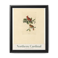 Northern Cardinal bird wall art — gallery-wrapped canvas | Perch & Pine