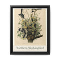 Northern Mockingbird bird wall art — gallery-wrapped canvas | Perch & Pine